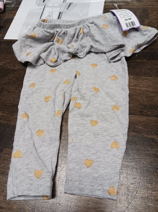 grey Carters Heart Pants, 9M G