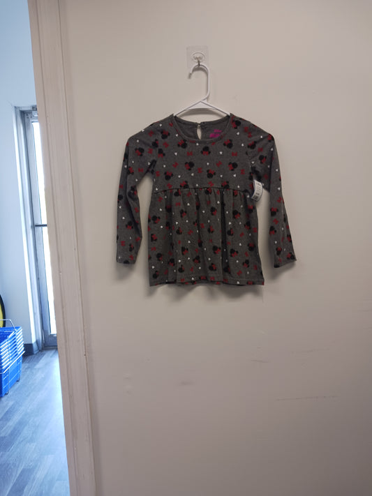 grey Disney Minnie Mouse Shirt, 6 G