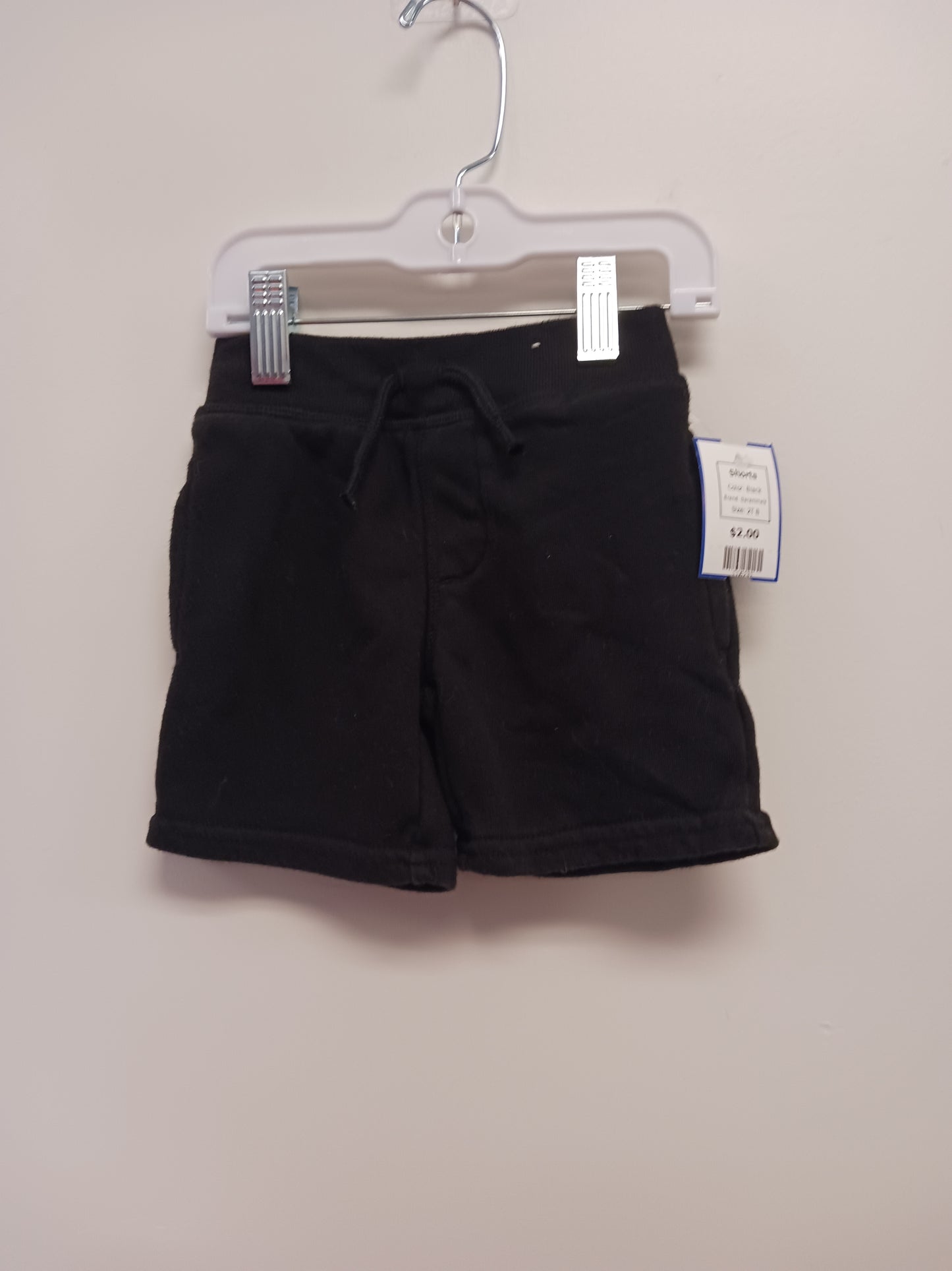 Black Garanimals Shorts, 2T B