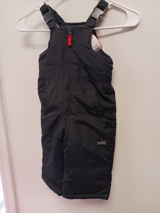 Grey OshKosh Snow Bibs, 18M B