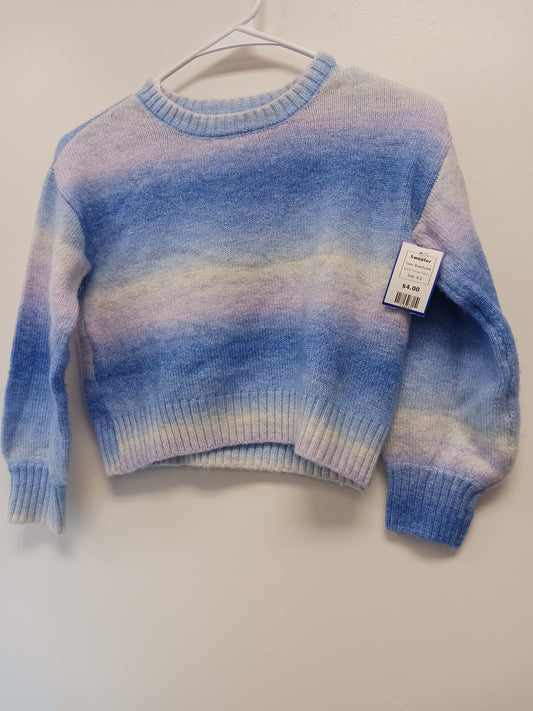 Blue/Purple Wonder Nation Sweater, 6 G