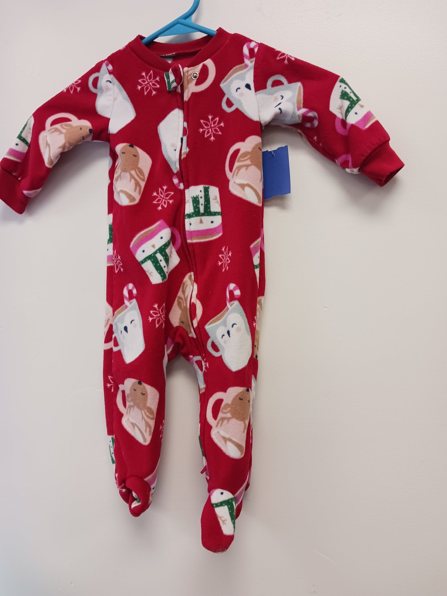 Red Christmas Carters Sleeper, 6M G