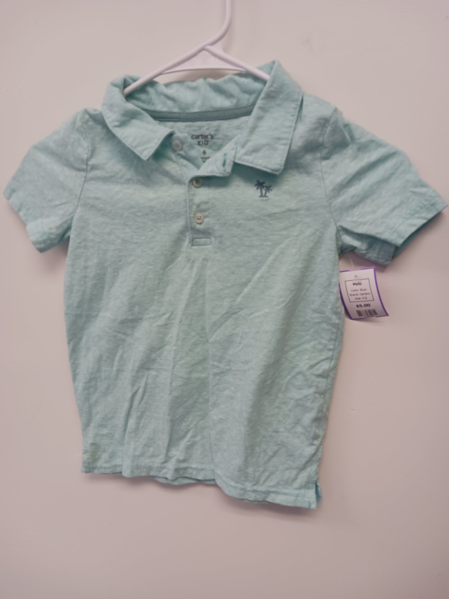 Blue Carters Polo, 6 B
