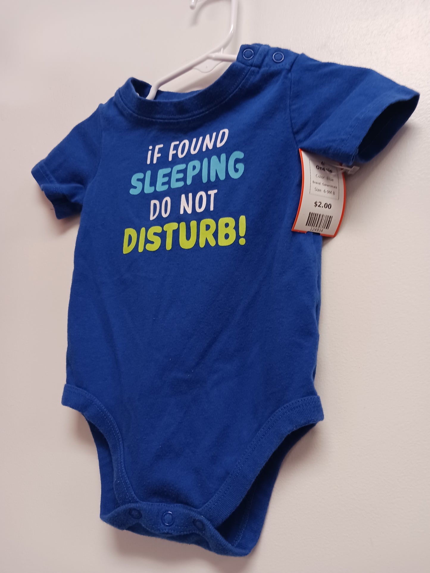Blue Garanimals Onesie, 6-9M B