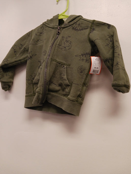 Green Dino Carters Jacket, 2T B