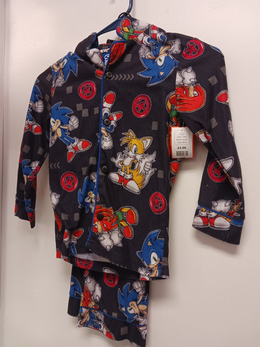 Grey Sonic Pjs, 4/5 B