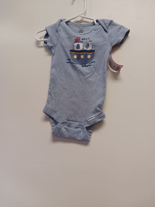 Blue Boat Gerber Onesie, 12M B