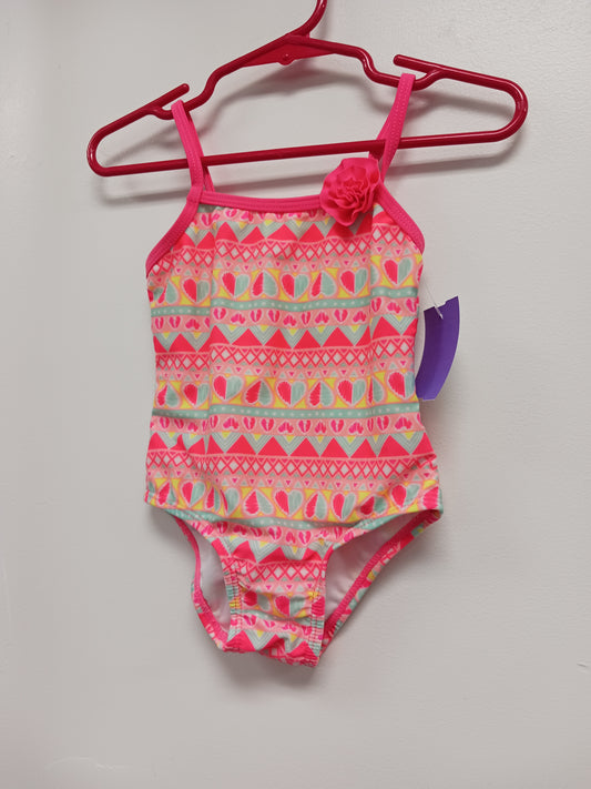 Pink/Colorful OP Swim Suit, 12M G