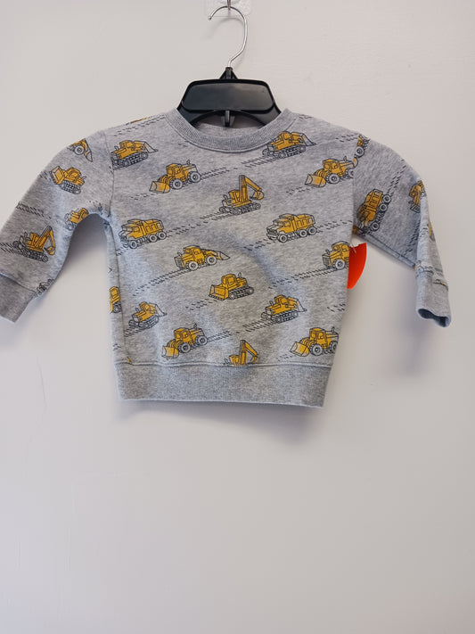 Grey Jumping Bean Dozer Sweatshirt, 18M B