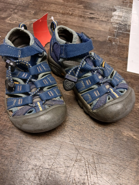 Blue Keen Sandals, 10 B