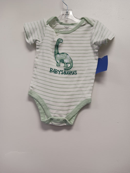 green/white Members Mark Dinosaur Onesie, 6M B