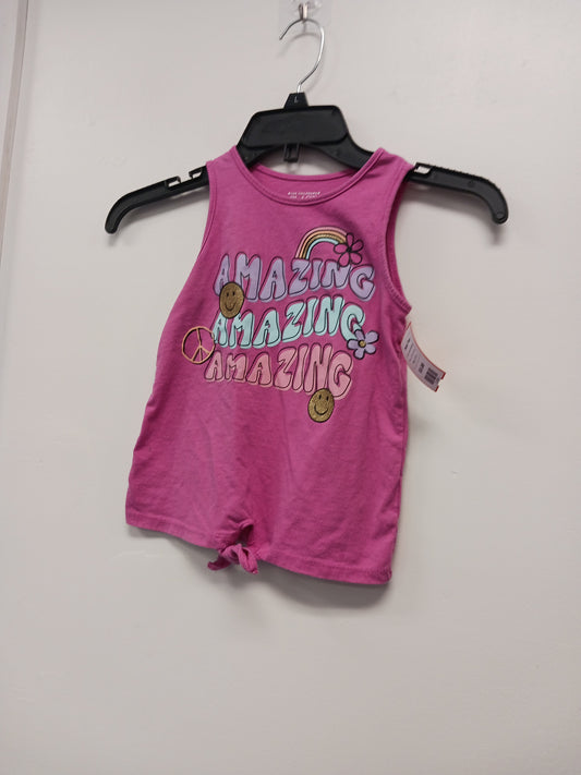 Pink Amazing Childrens Place Tank Top, 5T G