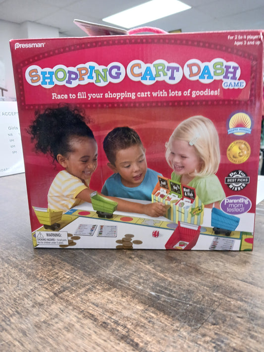 Pressman Shopping Cart Dash Game