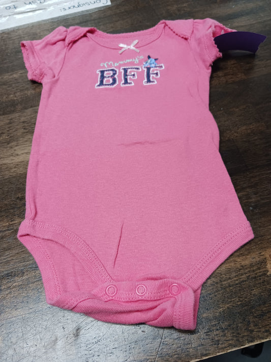 Pink Little Wonders Onesie, 6M G