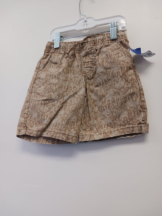 Tan Tiger Cat & Jack Shorts, 5T B