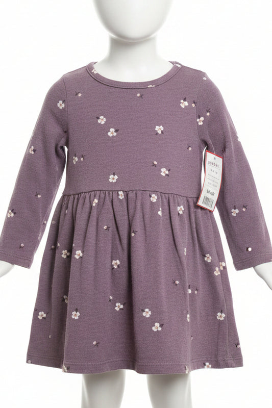 Purple Flower Cat & Jack Dress, 18M G