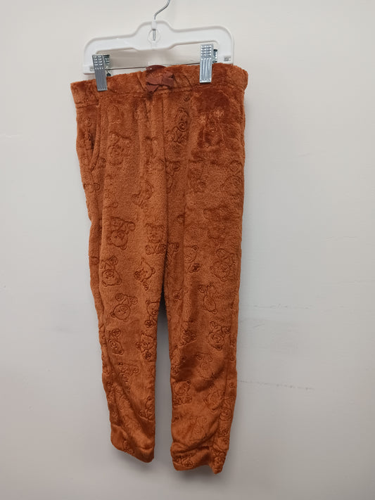 Brown Maddie & Michelle Teddy Bear Pants, 6 G