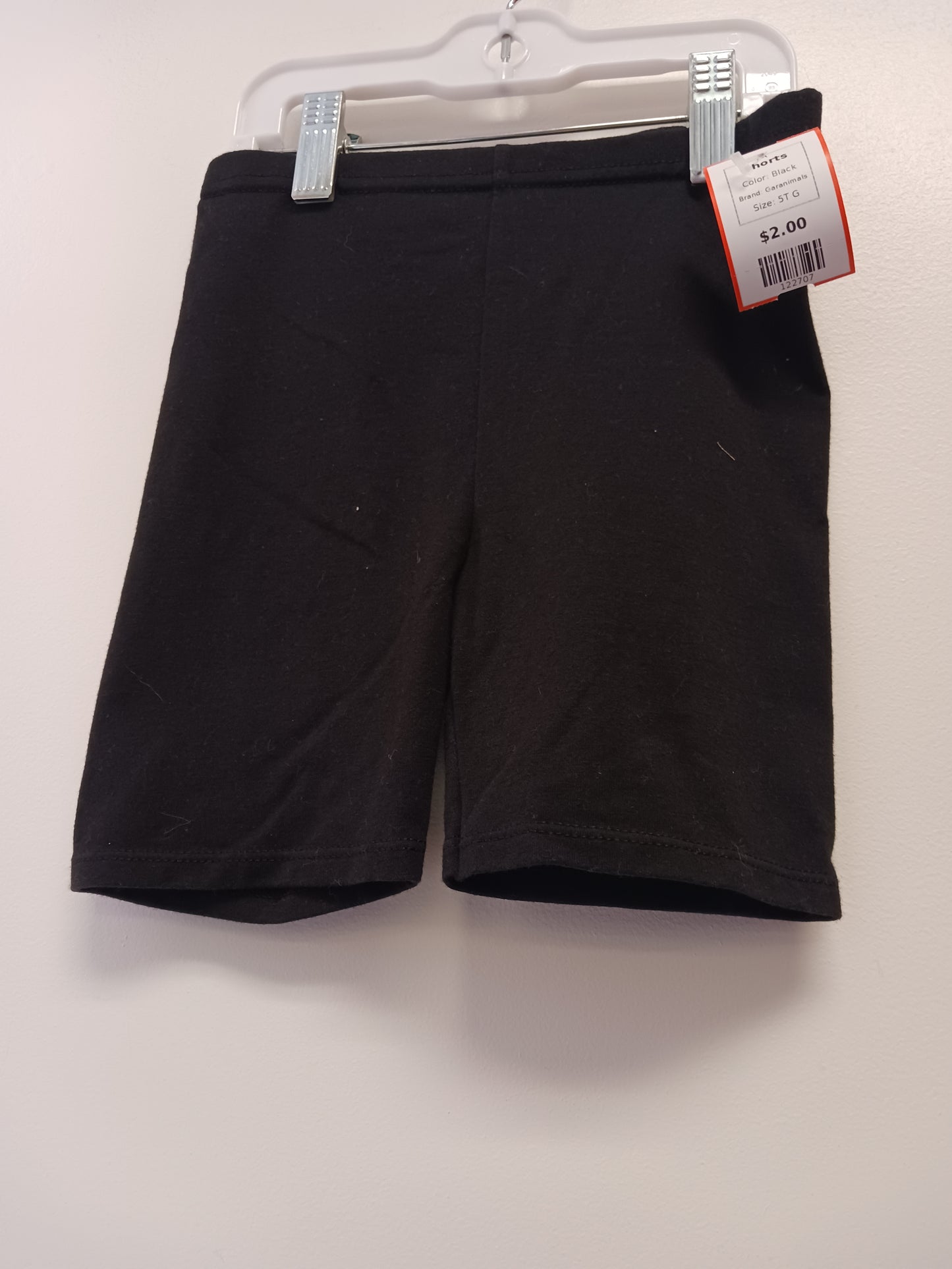 Black Garanimals Shorts, 5T G
