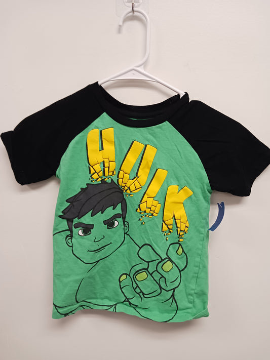 green marvel hulk shirt, 6 B