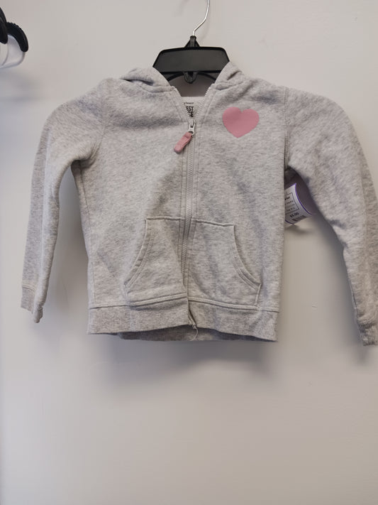 Grey/Pink Jumping Bean Jacket, 5T G