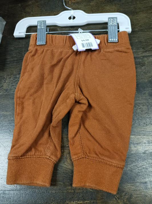 Orange Carters Pants, 3M B