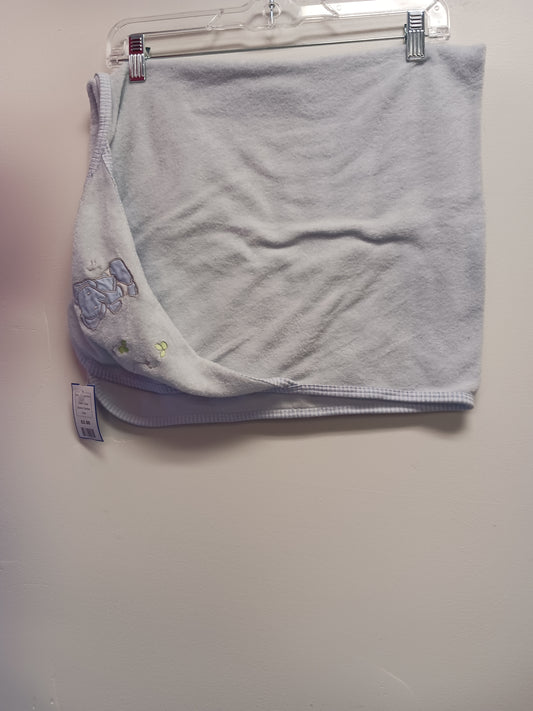 blue Gerber Elephant Hooded Towel