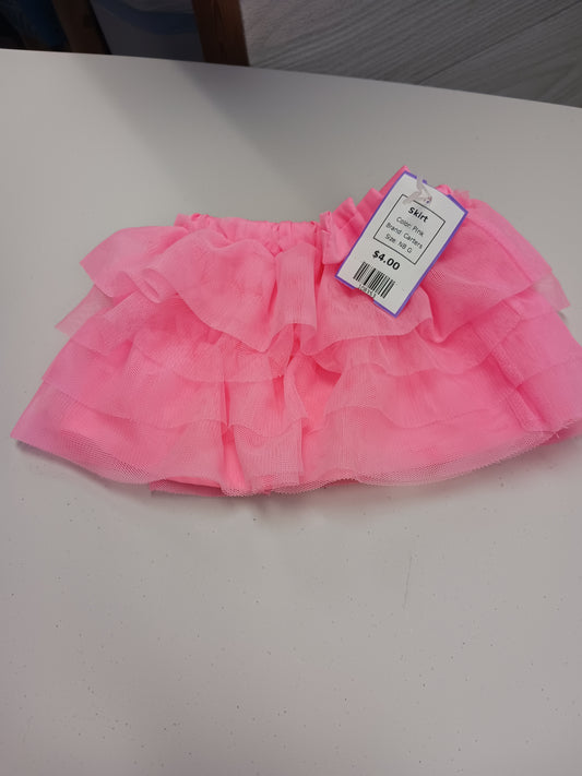 Pink Carters Skirt, NB G