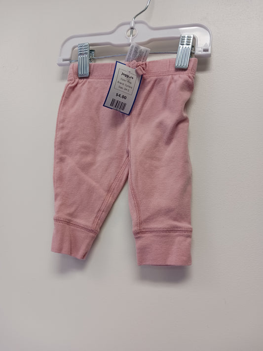 Pink Carters Joggers, 3M G