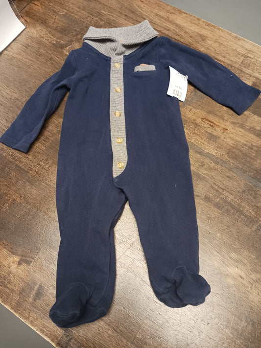 Navy/Grey  Sleeper, 6M B