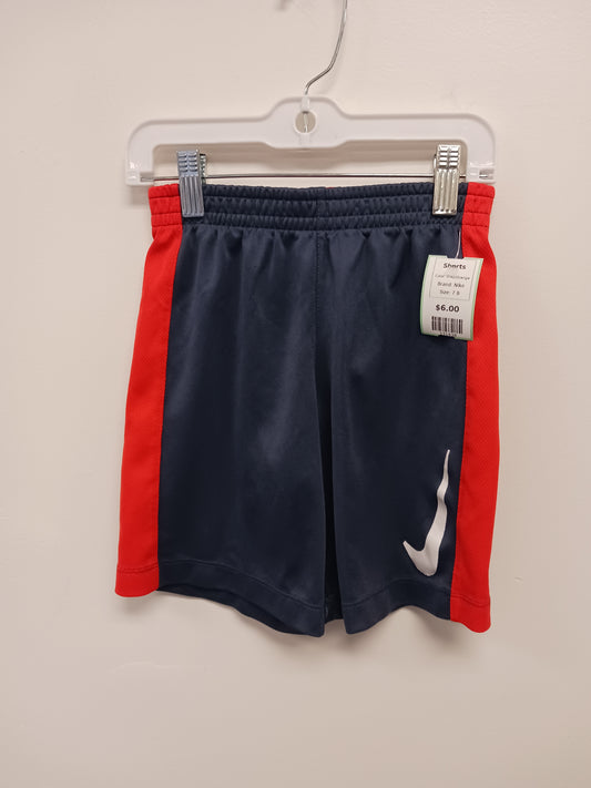 Grey/Orange Nike Shorts, 7 B