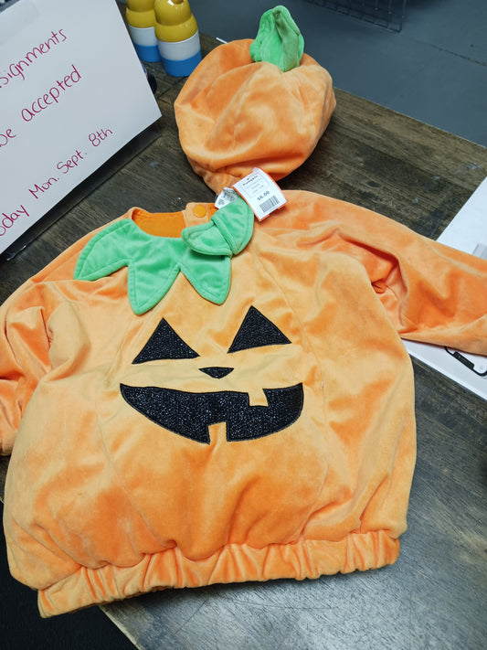 Orange/Green  Pumpkin, 12M