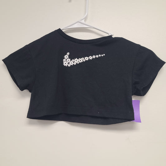 Black/White Flower Nike Shirt, 12M G