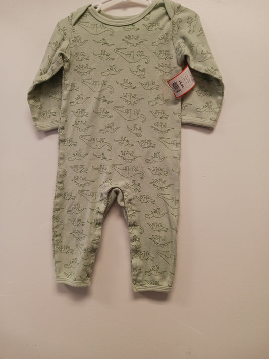 Green HB One Piece Dinosaur Romper, 2T B