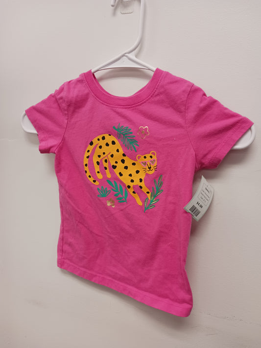 Pink Animal Cat & Jack Shirt, 2T G