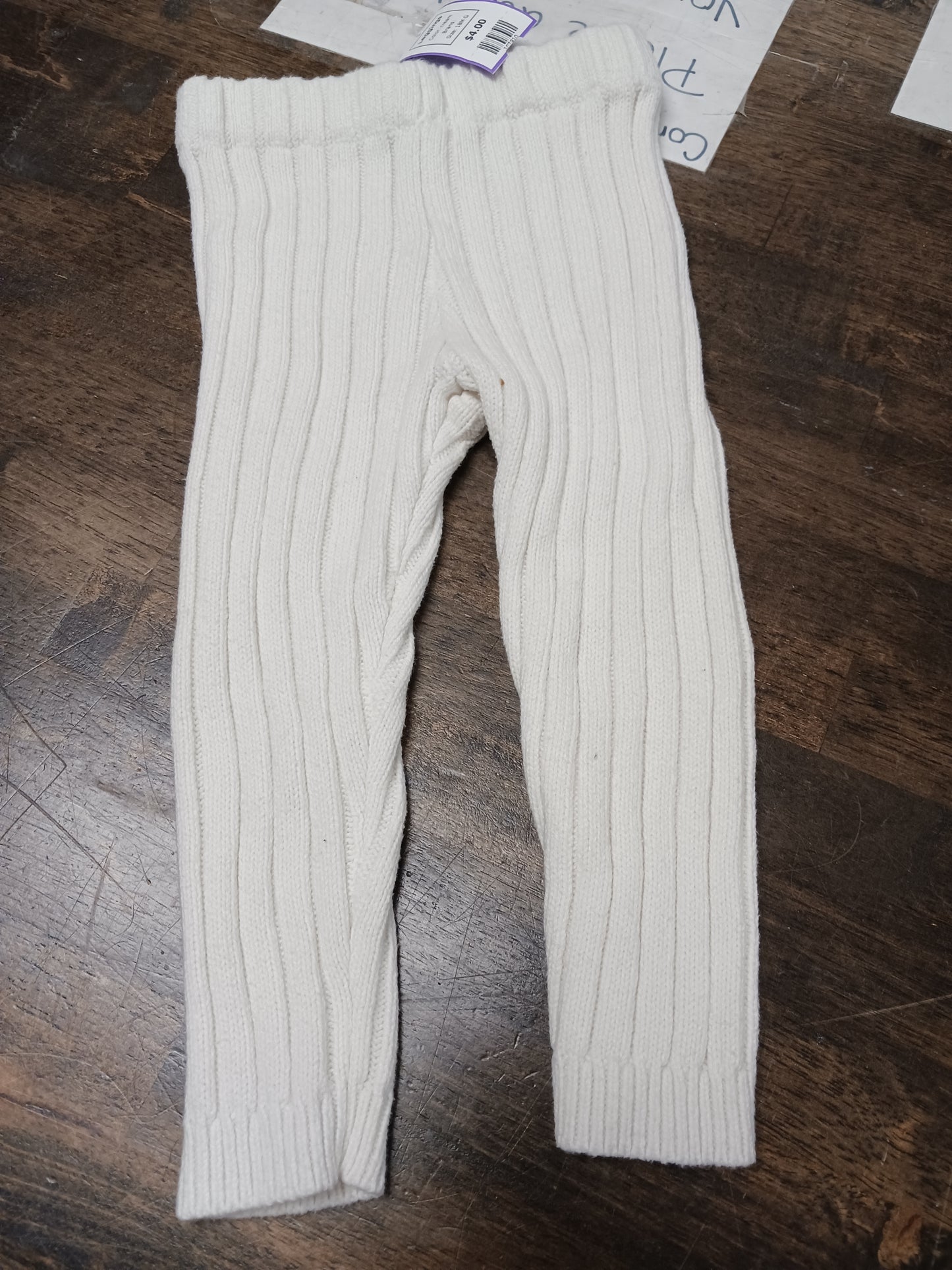 cream  Leggings, 18M G