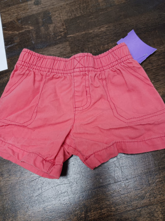 Pink Carters Shorts, 9M B