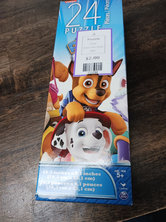 Paw Patrol Puzzle