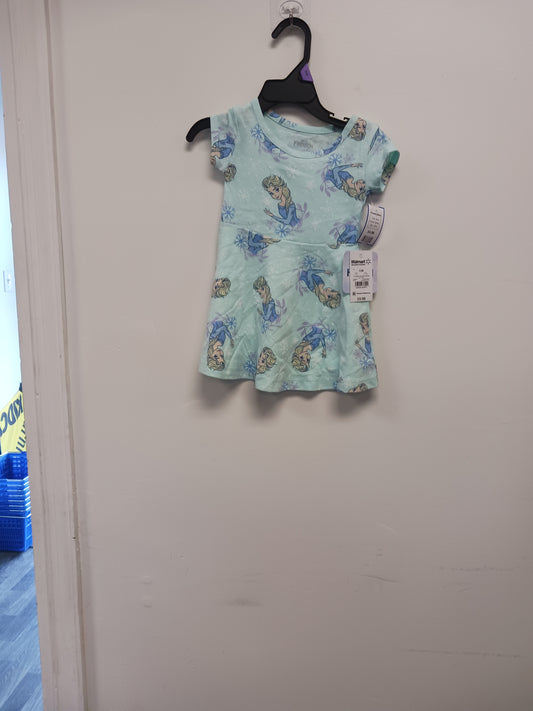 blue Disney Frozen dress, 12M G