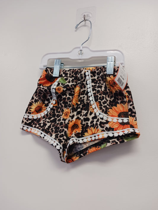 Cheetah/Sunflower Shein Shorts, 18M G