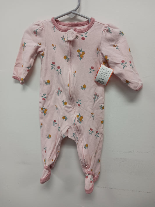 Pink Child of Mine Flower Sleeper, 3-6M G