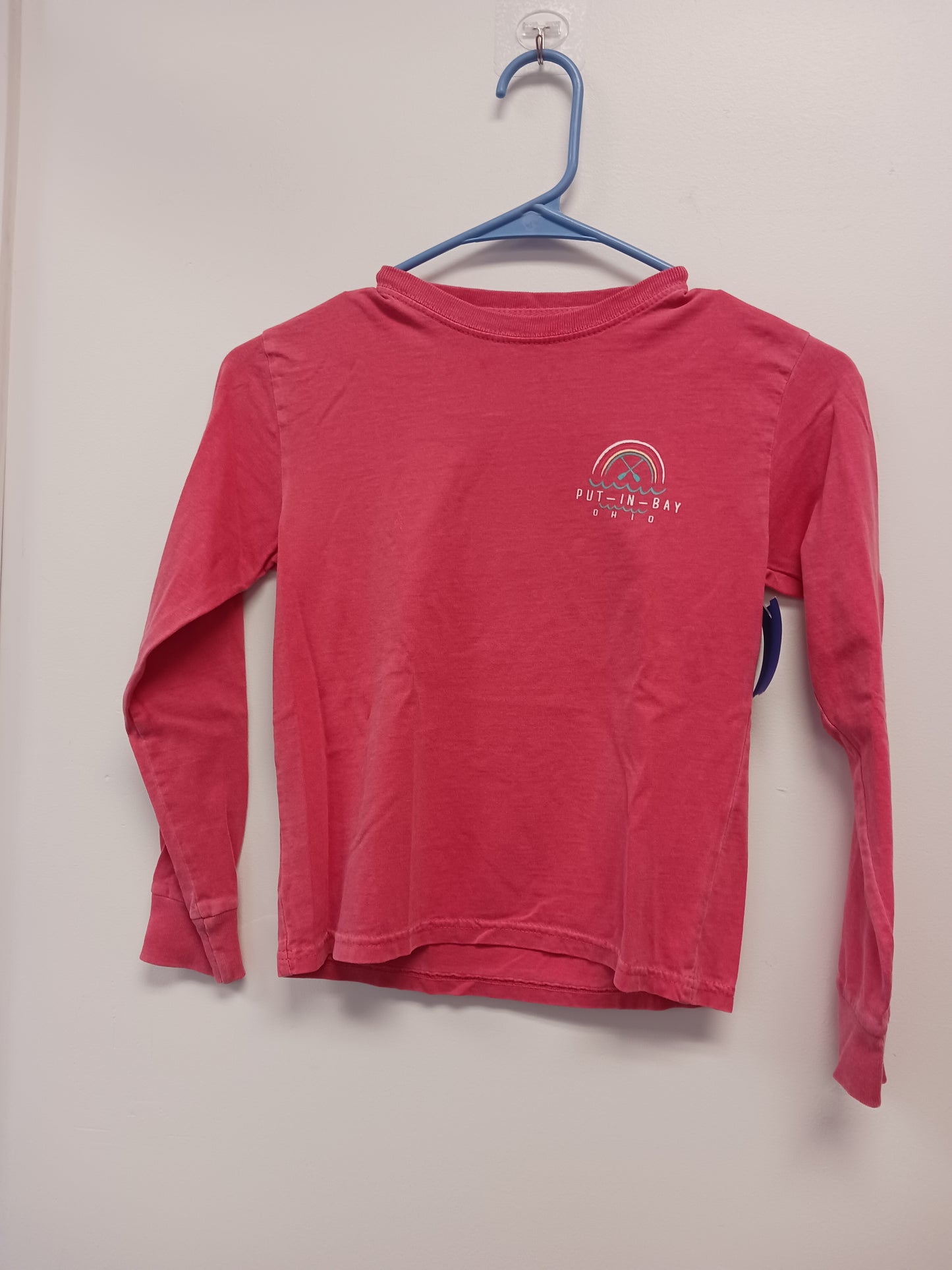 Red Blue 84 Long Sleeve Put In Bay Tshirt, 7 G
