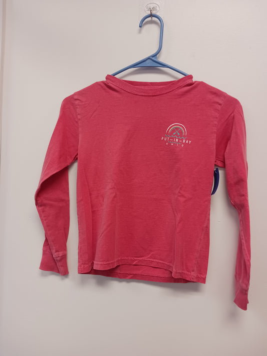 Red Blue 84 Long Sleeve Put In Bay Tshirt, 7 G