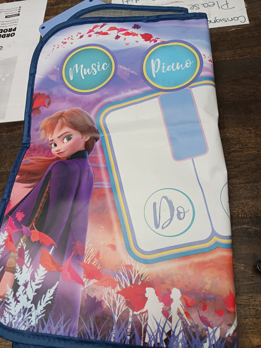 purple Disney Frozen Floor Piano