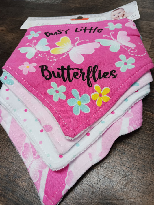 Pink Le Bebe Favorite Bibs(4)