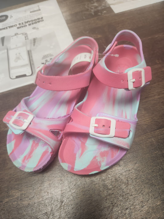 Pink/Purple/Blue  Sandals, 2Y G