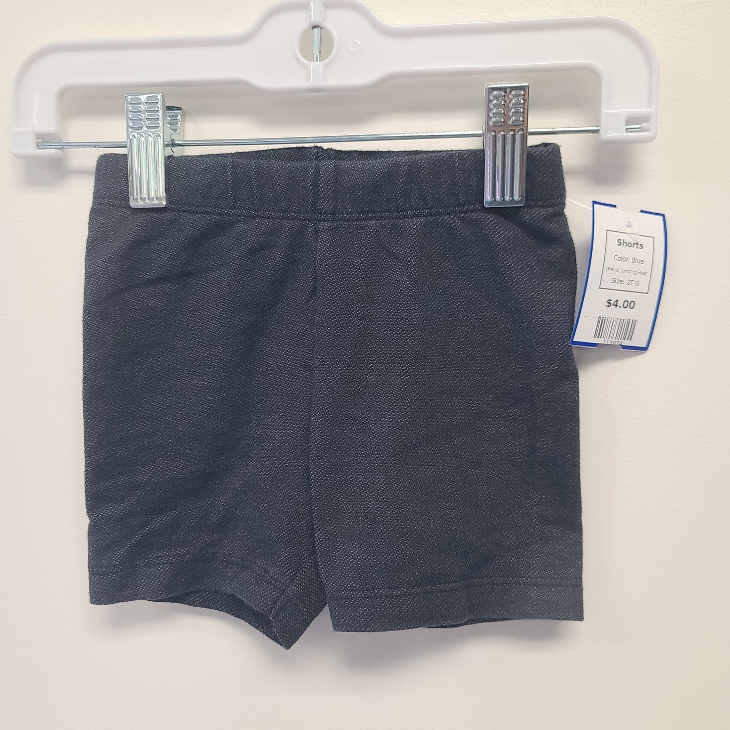 Blue Jumping Bean Shorts, 2T G