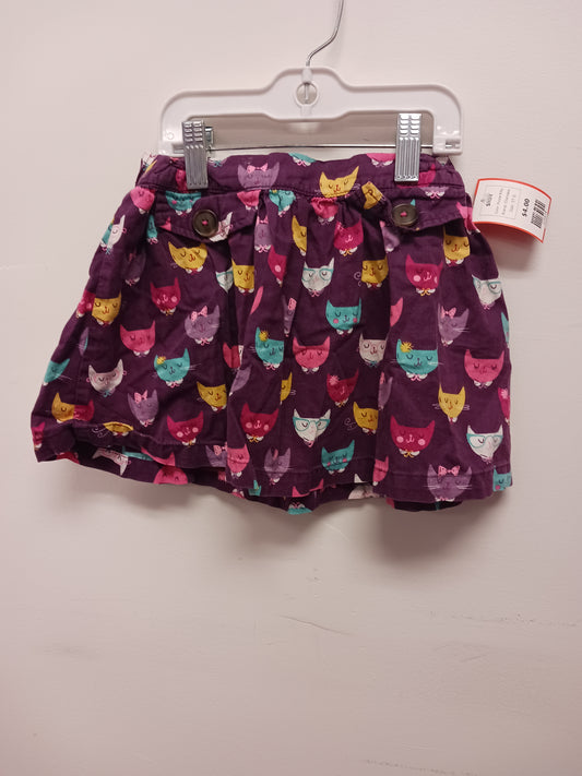Purple Kitty Cherokee Skirt, 5T G