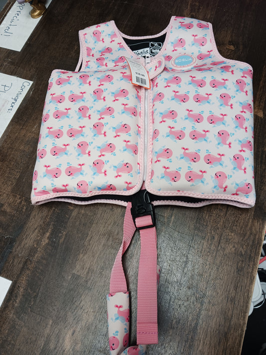 Pink/Blue Boglia Swim Vest