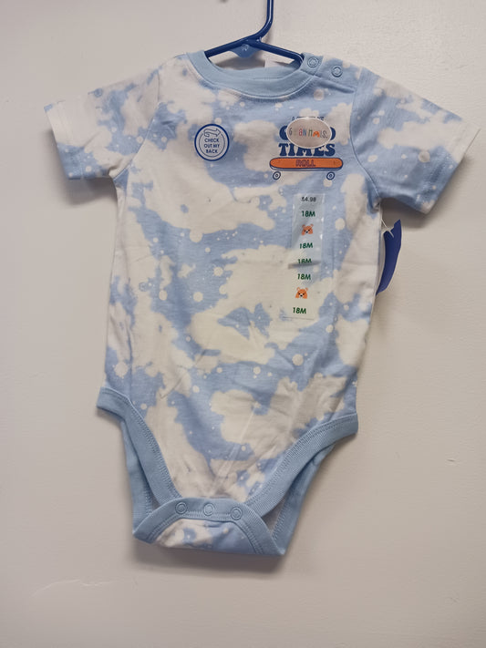 blue Garanimals Good Times roll Onesie, 18M B
