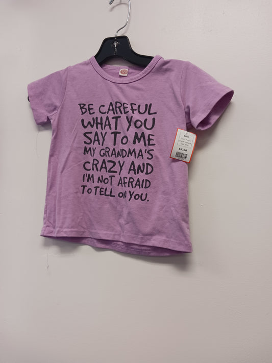 Purple Boutique Shirt, 4T G